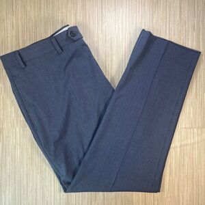 Ralph Ralph Lauren Slim Fit Blue Micro Gingham Dress Pants Men Size 38W x 29L